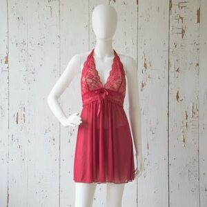 🛍️BUNDLE ITEM ONLY🛍️Babydoll With Thong M